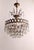 Vintage Crystal Chandelier Basket Ceiling Light Fixture For Sale - Image 10 of 12