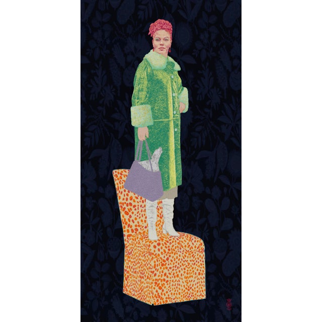 Joanne by Steve Moors 18"x36"" Ready to Hang For Sale