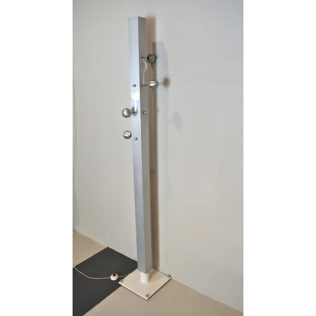 Italian Steel Floor Lamp, 1960s For Sale - Image 4 of 10