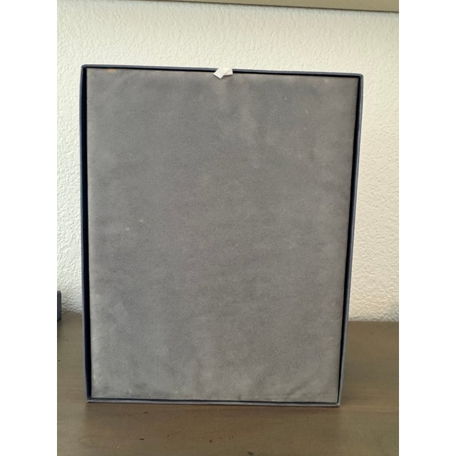 1950s 1950s Lalique "Ange" Crystal Champagne Flutes with Original Lalique Paris Presentation Box - a Pair For Sale - Image 5 of 7