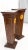 Pair Rosewood Square Tapered Pedestals Hidden Secret Storage Compartment For Sale - Image 6 of 13