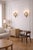 Louis XVI Gilt Bronze Mirrored Model 16572 Wall Sconces by Lucien Gau, Paris, 1930s, Set of 2 For Sale - Image 6 of 8