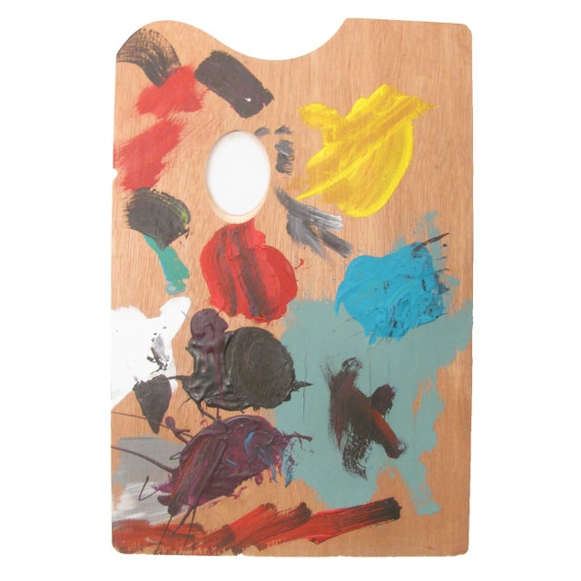 Contemporary Vintage Artist's Palette For Sale - Image 3 of 3
