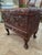 Brown Heavily Carved Sandalwood Jewelry Chest For Sale - Image 8 of 17