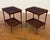 Pair of Mahogany End Tables by Leighton Hall - Showroom Samples For Sale In Atlanta - Image 6 of 15
