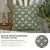 Add a touch of serene elegance to your living space with our block print handmade cushion cover in the "Dhuv" design. Made...
