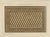 Antique Ottoman Wooden Ceiling Design Print, Yenişehir, Anatolia, 1924 For Sale