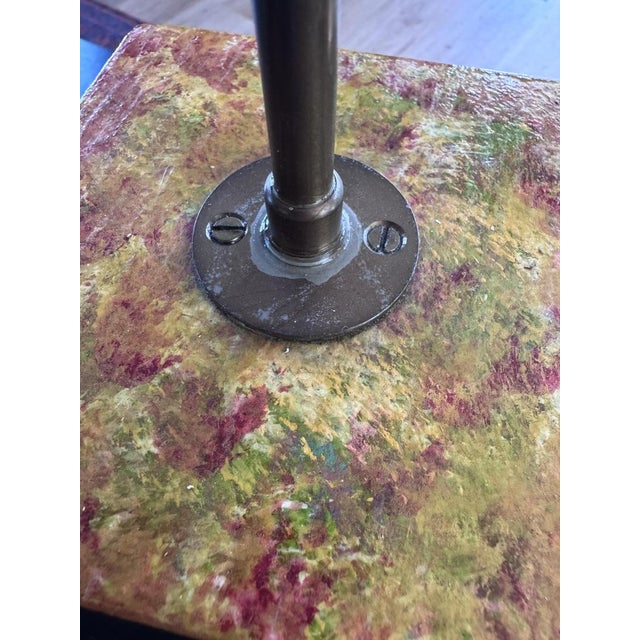 Wood Basque Art Lamp by Pixel Courougnon, 1996 For Sale - Image 7 of 10