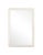 Contemporary Fleur Home Audubon Bamboo Rectangle Mirror in Swiss Coffee, 36x48 For Sale - Image 3 of 3