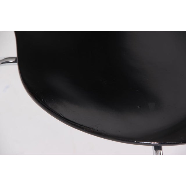 Model 3107 Chairs by Arne Jacobsen for Fritz Hansen, 1950s, Set of 8 For Sale - Image 9 of 14