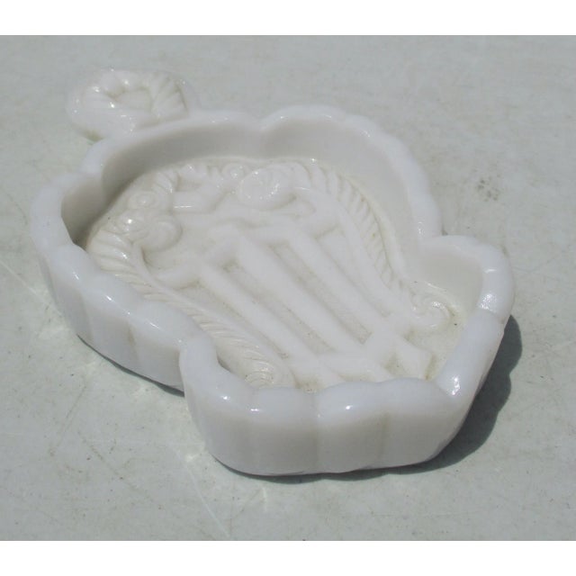 Vintage Imperial Glass Milk Glass Pin Tray 1950s' For Sale In New York - Image 6 of 7