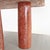 Square Model Colonnato Table in Red Travertine Marble by Mario Bellini for Cassina, 1970s For Sale - Image 9 of 18