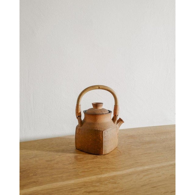 Swedish Mid-Century Stoneware Tea Pot by Signe Persson-melin, 1963 For Sale - Image 3 of 7