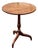 Georgian Mahogany Tilt-Top Wine Table For Sale