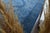 Persian 1970s Vintage Persian Handmade Wool Cotton Blue Area Rug For Sale - Image 3 of 11
