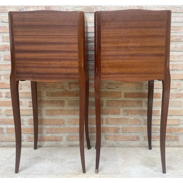 Tulipwood Bedside Tables, Set of 2 For Sale - Image 10 of 11