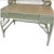 Vintage Woven Rattan Desk For Sale - Image 10 of 11