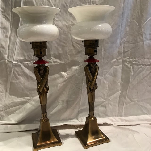 Victor Schreckengost Colonial Premier Art Deco Table Lamps - a Pair For Sale - Image 10 of 10