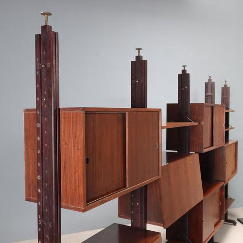 Vintage Wall Bookcase, 1960s For Sale - Image 4 of 16