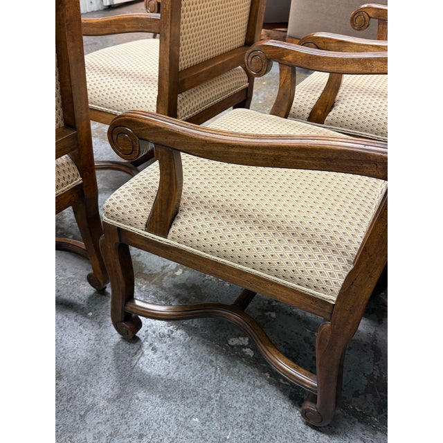 Guy Chaddock Dining Armchairs, Set of Ten For Sale - Image 11 of 12