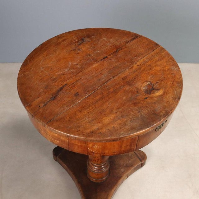 Brown Center Table in Walnut For Sale - Image 8 of 10