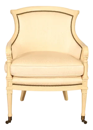 Henredon French Directoire Style Painted Armchair