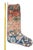 2020s Rich Coral Medallion Vintage Kilim Christmas Stocking, Navy Border Wool, 11.8 X 17.7 in – One of a Kind Turkish Decor For Sale - Image 5 of 6