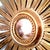 Gold Large Sunburst Wall Mirror in Gilded Wood, Italy, 1960s For Sale - Image 8 of 16