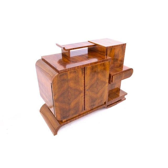 Art Deco Chest of Drawers, Poland, 1930 For Sale - Image 4 of 17