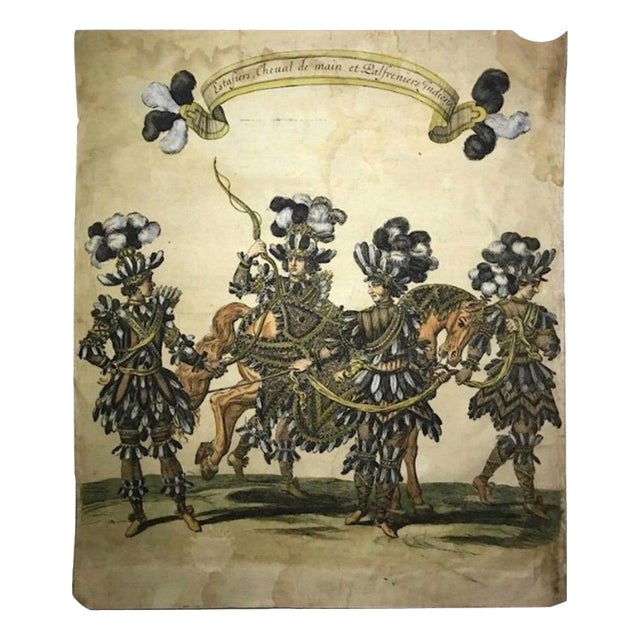 Israel Silvestre, Aquatinte, France, 1662 For Sale