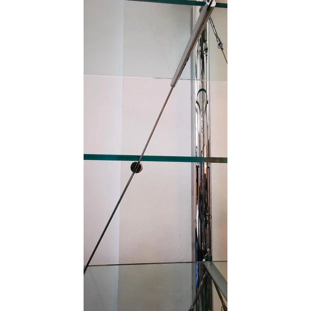 Black Model Magnolia Four-Storey Pyramid Library by Andrea Branzi for Memphis, 1980s For Sale - Image 8 of 10