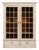 French White Patinated Vitrine France Early 20th Century For Sale