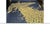 Chinoiserie Hand-Painted Phoenix Wallpaper Panel in Empire Blue & Gold | Chinoiserie Wall Art - 2 Panels For Sale - Image 3 of 4