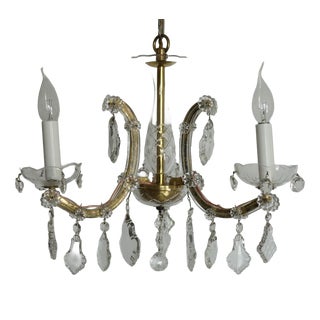 Antique Maria Theresia Chandelier from Palwa, 1950s For Sale