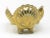 Vintage Clamshell Shaped Footed Brass Planter For Sale - Image 4 of 12