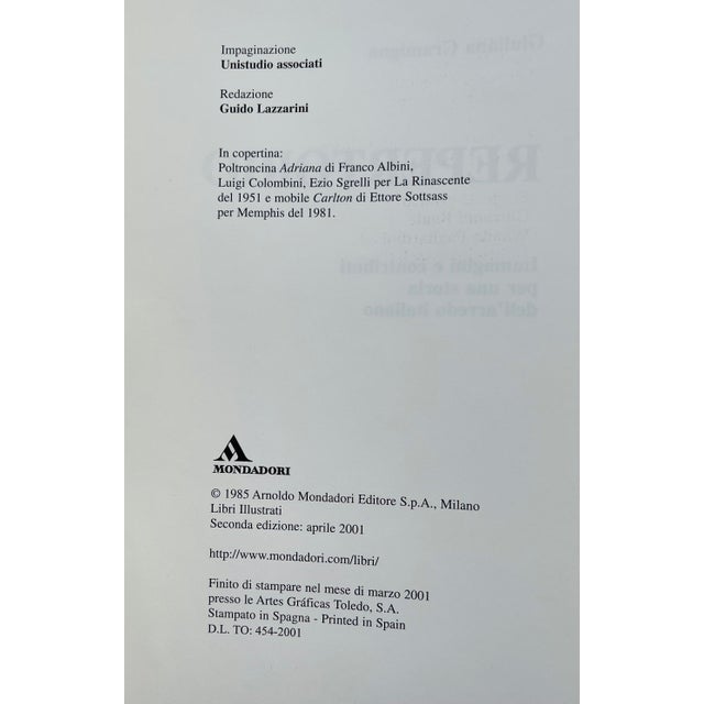 White 1950 Repertorio 1980 by Giuliana Gramigna For Sale - Image 8 of 9