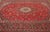 Red Middle Eastern Rug in Wool For Sale - Image 8 of 11