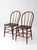 Farmhouse Vintage Windsor Bow Back Dining Chairs by Square Brand Pair For Sale - Image 3 of 18