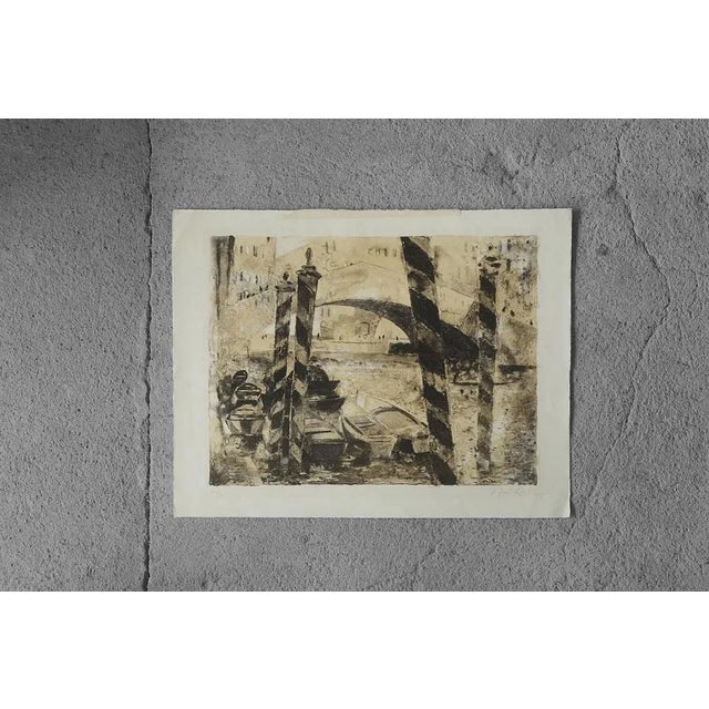 René Genis, Composition, Lithograph, 1970s, Framed For Sale - Image 9 of 9
