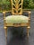 Vintage Gilt Metal Dining Chairs - Set of Six For Sale In Chicago - Image 6 of 11