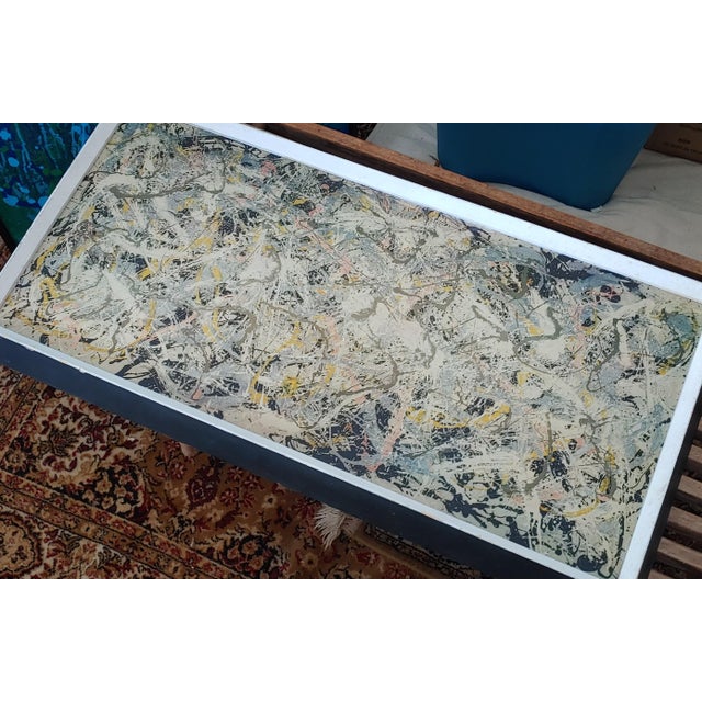Jackson Pollock Repro Print, Number 27, 1950, Framed For Sale In New York - Image 6 of 7