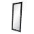 94”h Monumental Italian Floor to Ceiling Bamboo Mirror in the Style of Maison Charles, 1970s For Sale