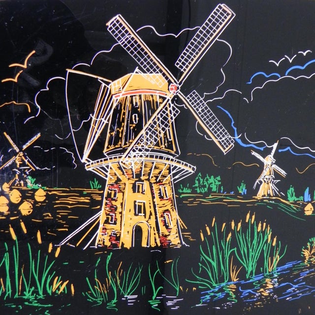 Vintage Coffee Table with Glass Top and Angled, 1950s For Sale - Image 17 of 18