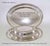 Traditional 1970’s Vintage/New Set of 3 Silver Oval Platters and Entree Dish & Cover With Bead Mount For Sale - Image 3 of 12