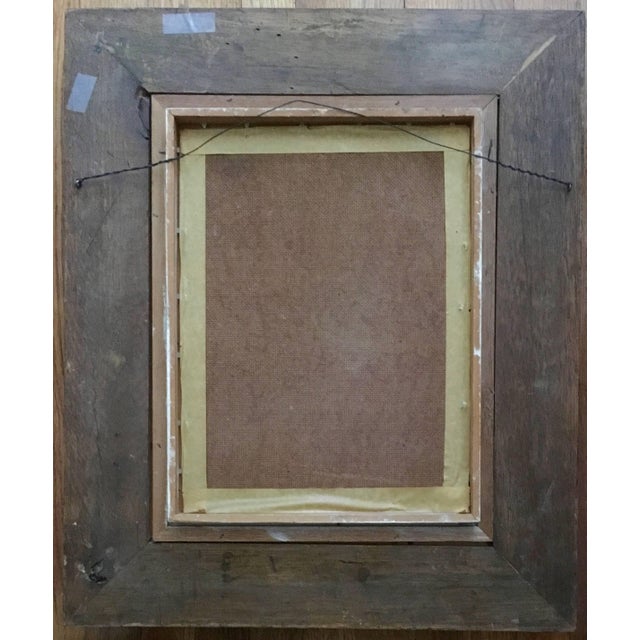 Early 20th Century Arieh Allweil, Rabbi in Jerusalem, Oil Painting Austrian Israeli Modernist Tel Aviv Museum For Sale - Image 5 of 5