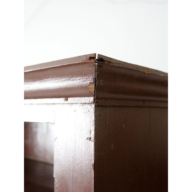 Antique Bookcase Shelving For Sale - Image 6 of 12