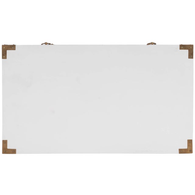 Forster Campaign 3 Drawer Dresser, White For Sale - Image 11 of 13