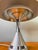 Mushroom Table Lamp in Aluminum and Chrome by Luigi Massoni for Guzzini, Italy, 1970s For Sale - Image 15 of 18