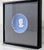 Vintage Wedgwood Collectors Society Blue Jasperware “David” Portrait Plate in Black Frame For Sale In Dallas - Image 6 of 10