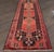 Persian Vintage Red Hamadan Handmade Wool Rug For Sale - Image 3 of 5